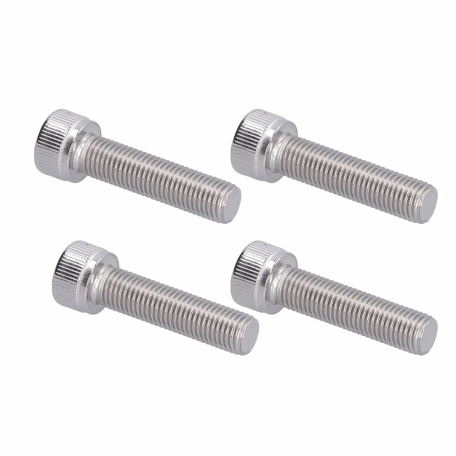 Bullone Esagonale M10x1,25 A2 Acciaio Inossidabile Vite a Passo Fine M10*40 4 Pezzi