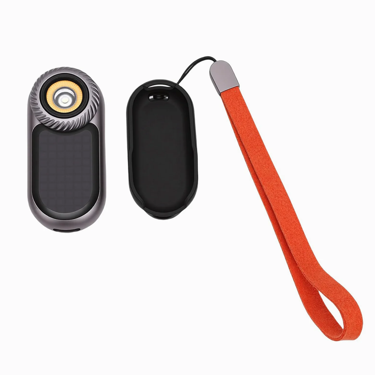 Fabater Torcia Elettrica, luminosità LED da 400, Display con RGB, Batteria Ricaricabile da 600 MAh, Impermeabile, Portatile, Alluminio di Grado Aerospaziale, Luce Ricaricabile, Luce LED con Morsetto