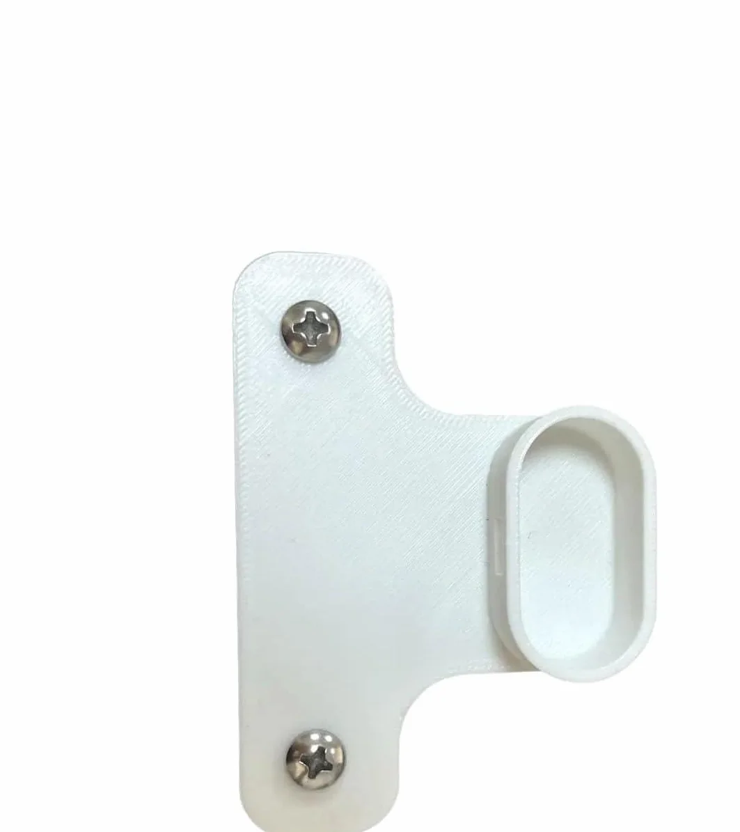 Supporto per Asta Appendiabiti IKEA Komplement PAX, Staffa Guardaroba Bianco con Viti