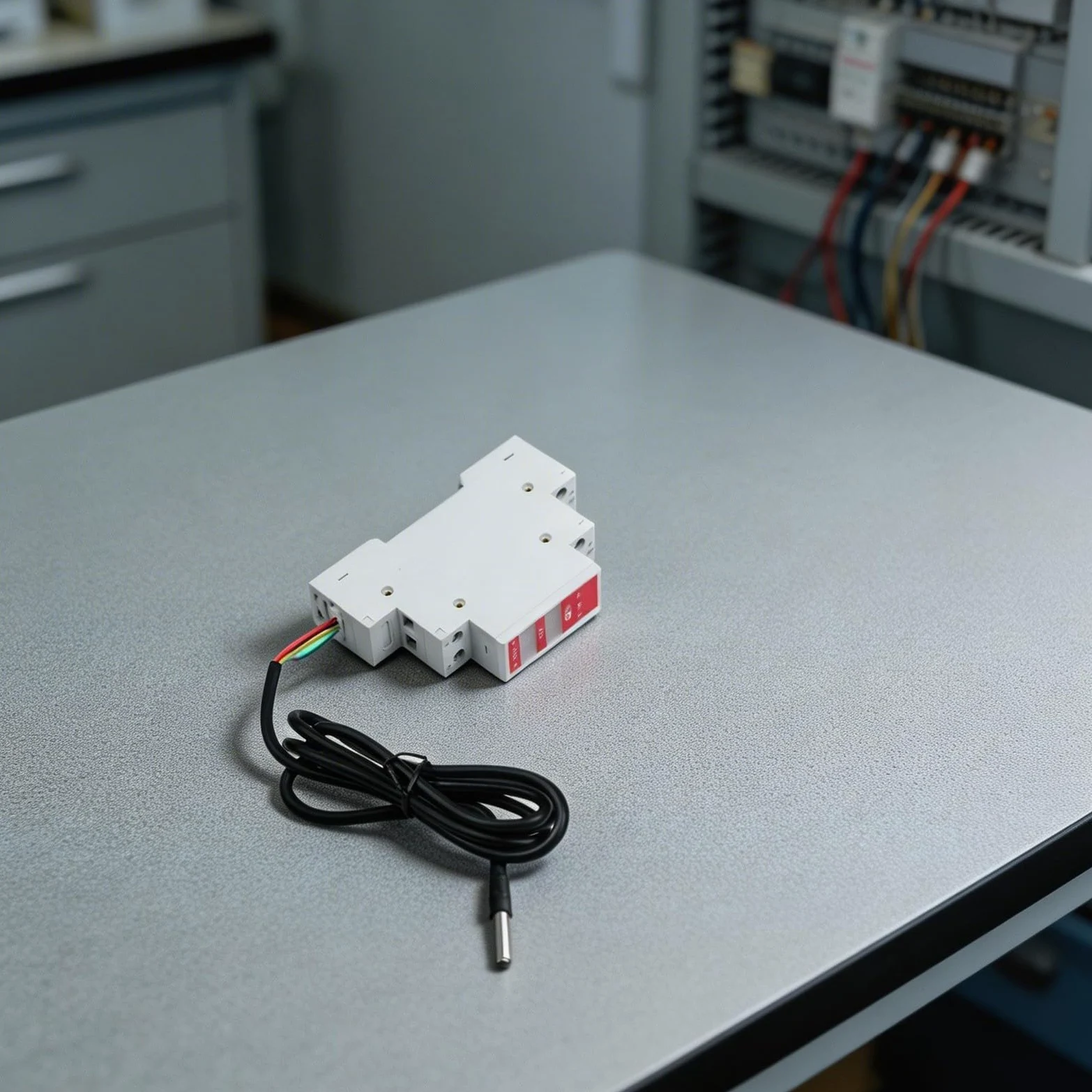 Termostato Smart WiFi con sonda, regolatore digitale di umidità di temperatura per app Tuya, interruttore relè programmabile