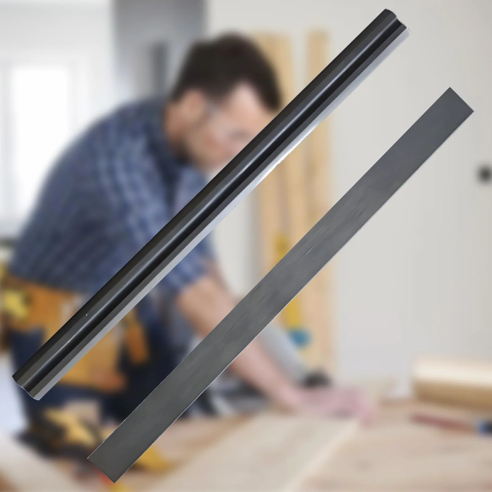Lame per piallatrice 82 mm acciaio rapido reversibili per Makita Black & Decker Bosch DeWalt