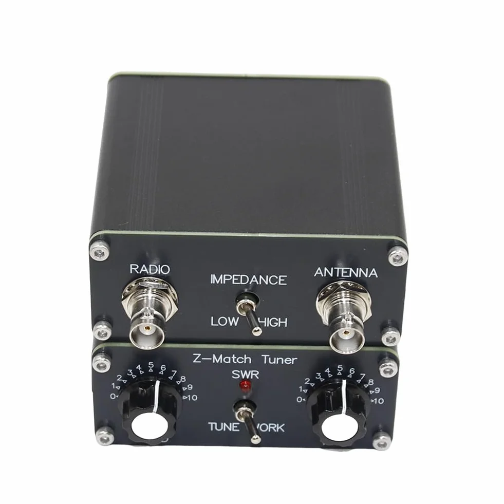 QRP Z-Match Sintonizzatore manuale Antenna 5 W Sintonizzatore 3-28 MHz Sintonizzatore antenna HAM