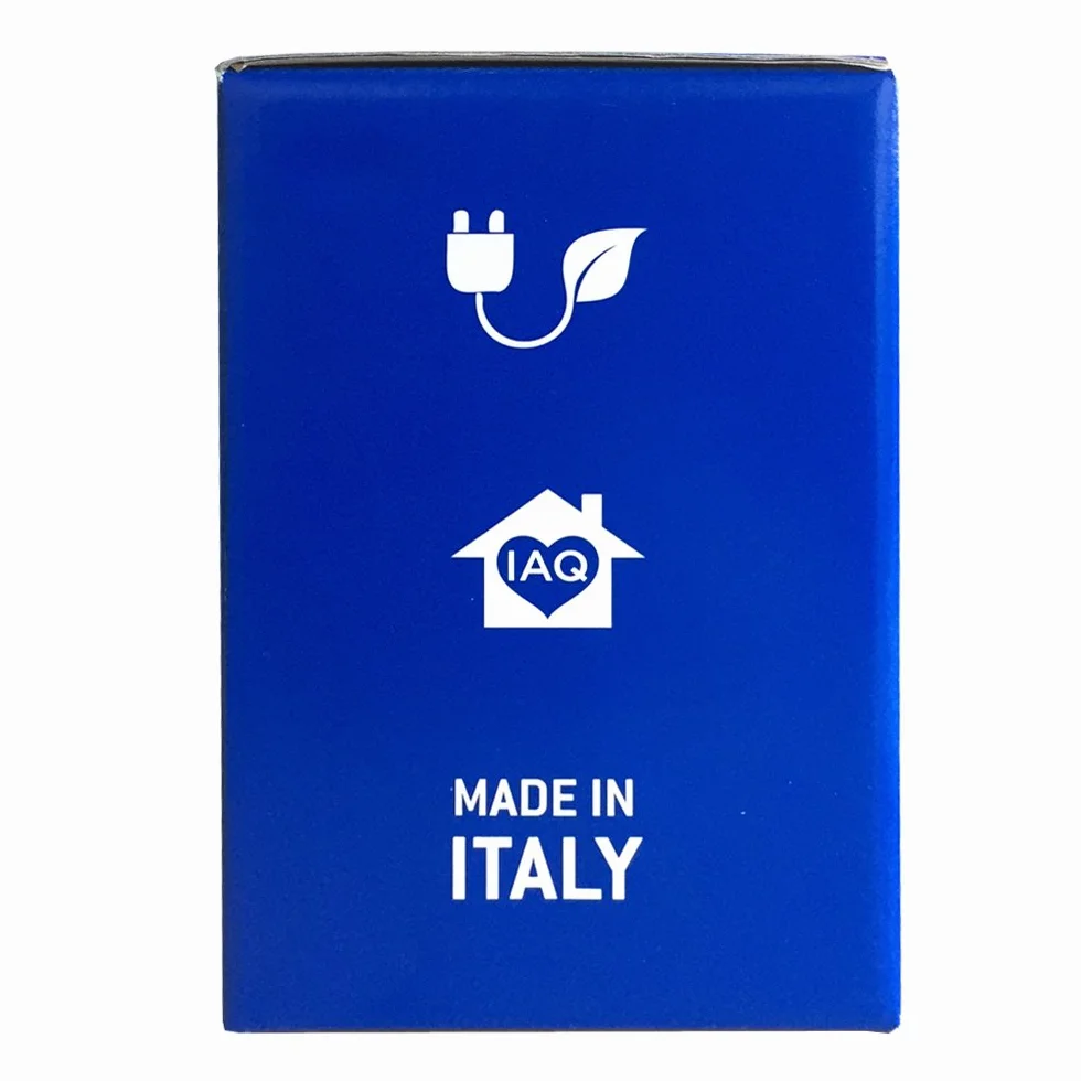 QA100T di Aerauliqa - Aspiratore assiale diam.99mm - 11W - 83m3/h - cod. 001596 - con alette interne automatiche e timer