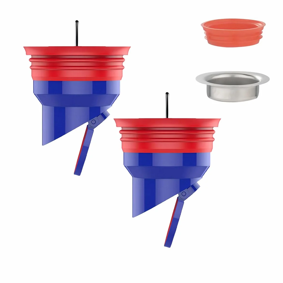 Qrity 2 Pezzi Valvola di Scarico Deodorante per Pavimento Bagno Cucina