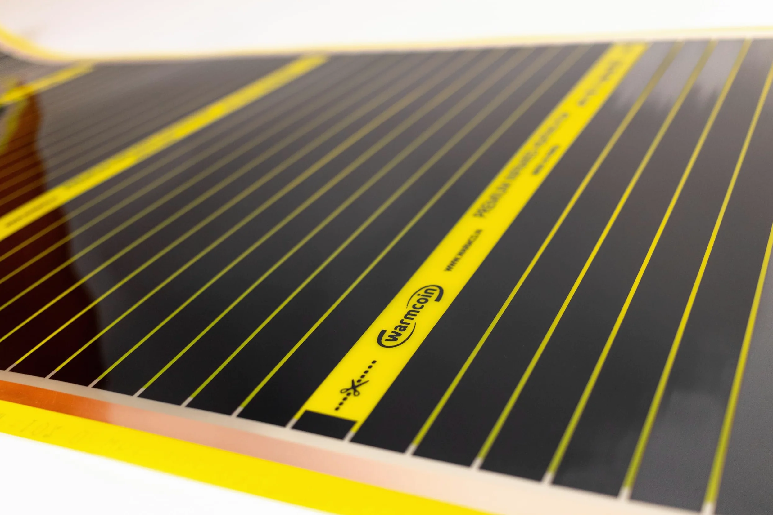 PTC - Pellicola riscaldante a infrarossi, 100 cm, set da 190 W/m², soluzione di riscaldamento a risparmio energetico e costi per nuovi edifici e ristrutturazioni (5 m)