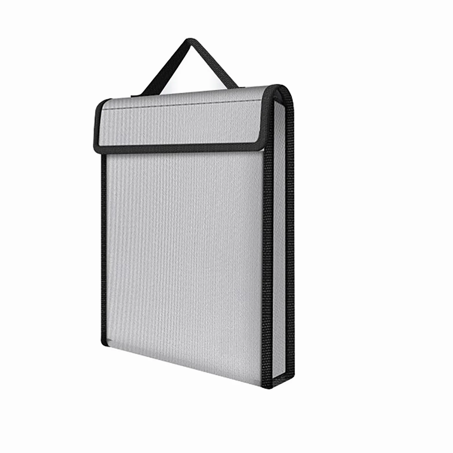 Borsa Ignifuga Cartella Ignifuga Impermeabile Fuoco Custodia Sicura Portadocumenti con Cerniera Borsa Protettiva per Contanti per Oggetti di Valore(A,33 * 26 * 5cm)