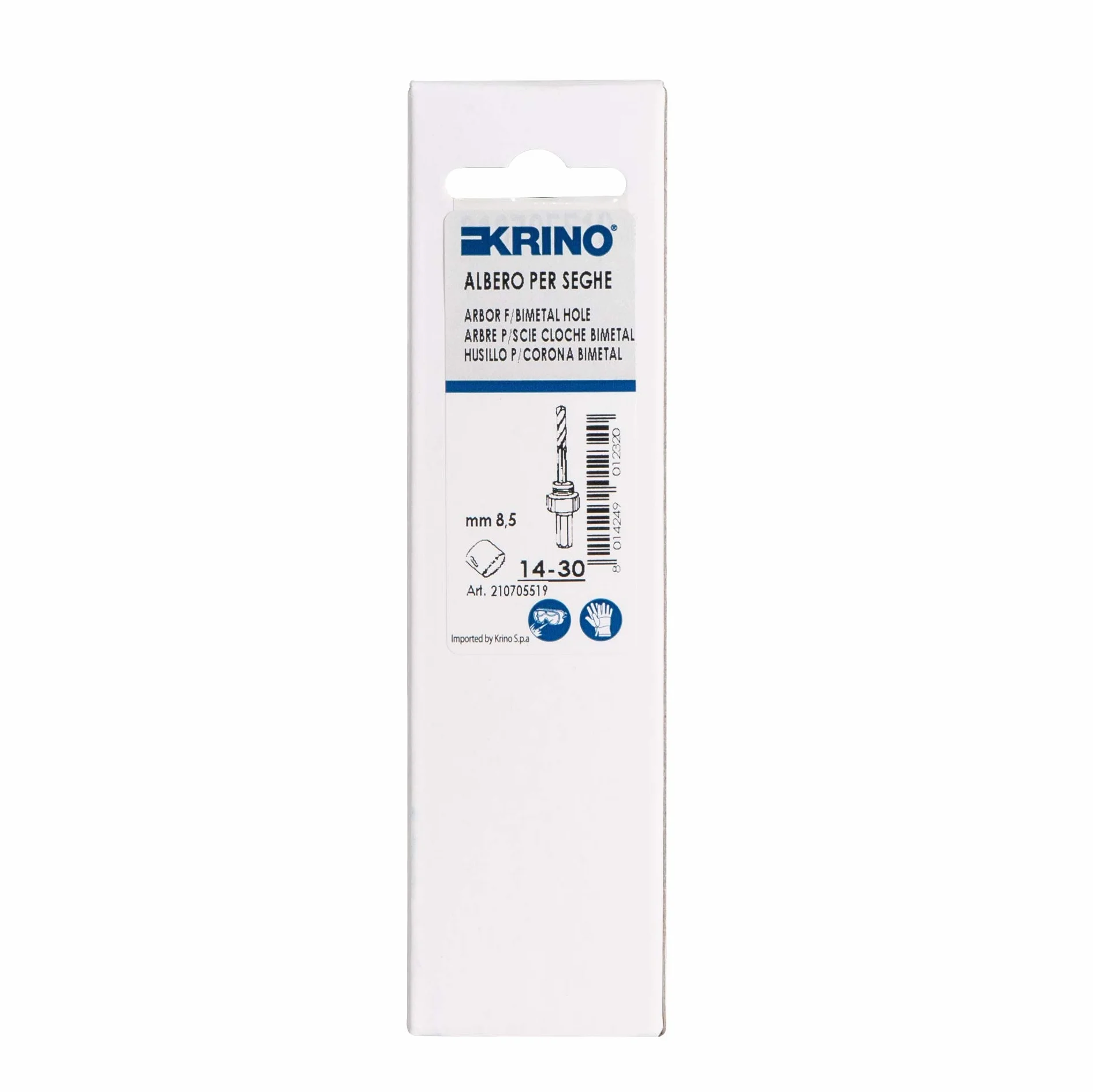 Krino Albero per Seghe a Tazza Bimetalliche a Dentatura Variabile