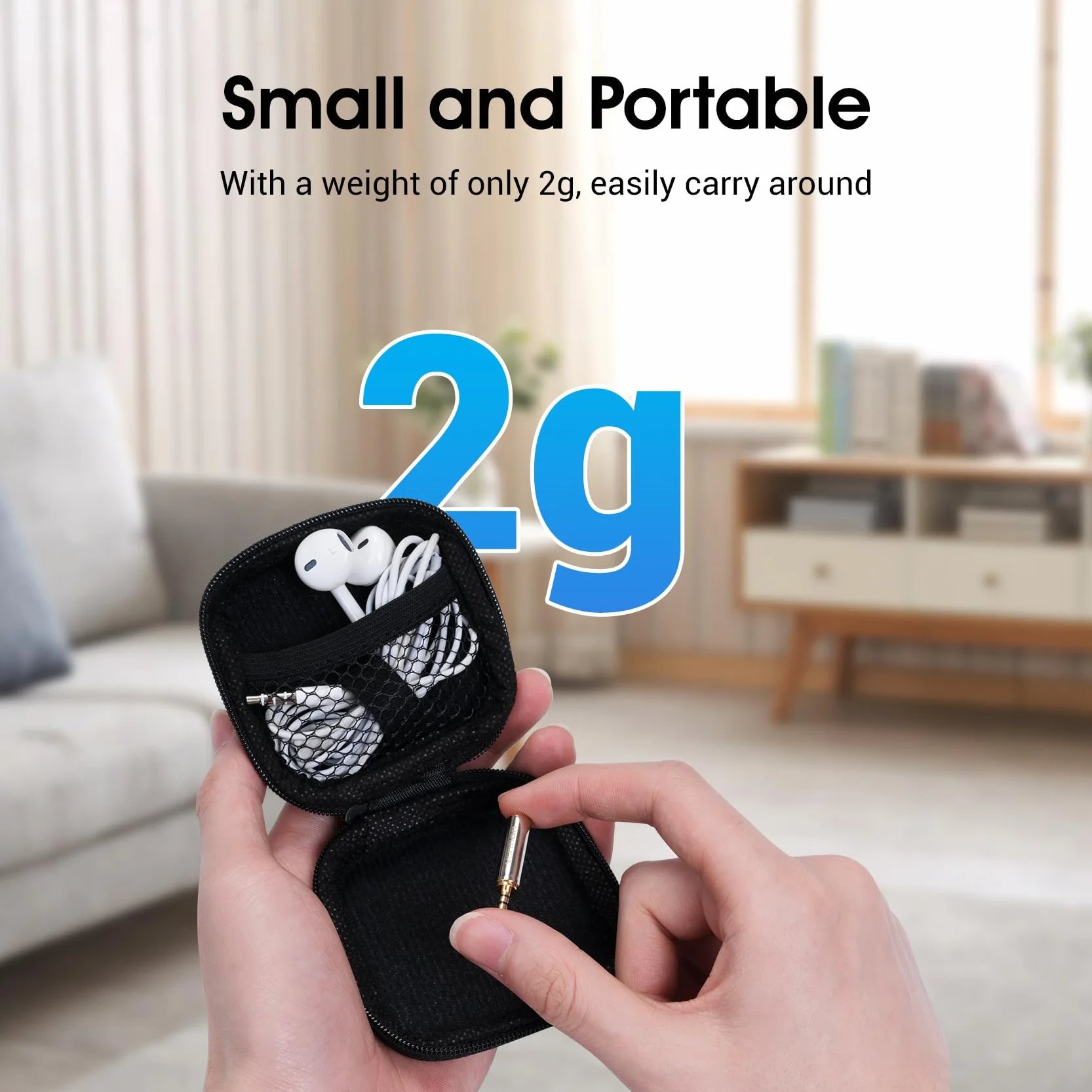 VENTION Convertitore adattatore audio da 3,5 mm femmina a 2,5 mm maschio, qualità premium, cuffie auricolari da 2,5 mm a 3,5 mm, jack stereo o mono a 3 anelli (2 pezzi)