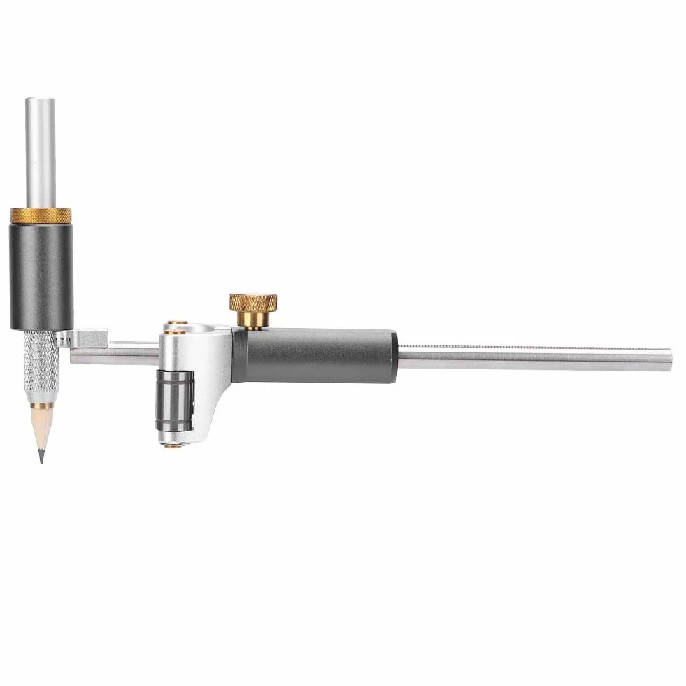 Strumento Tracciatore Ad Arco Lineare, Tracciatore Ad Arco Lineare, Strumento per Tracciare il Legno Calibro per la Marcatura delle Ruote Set di Strumenti per la Lavorazione del