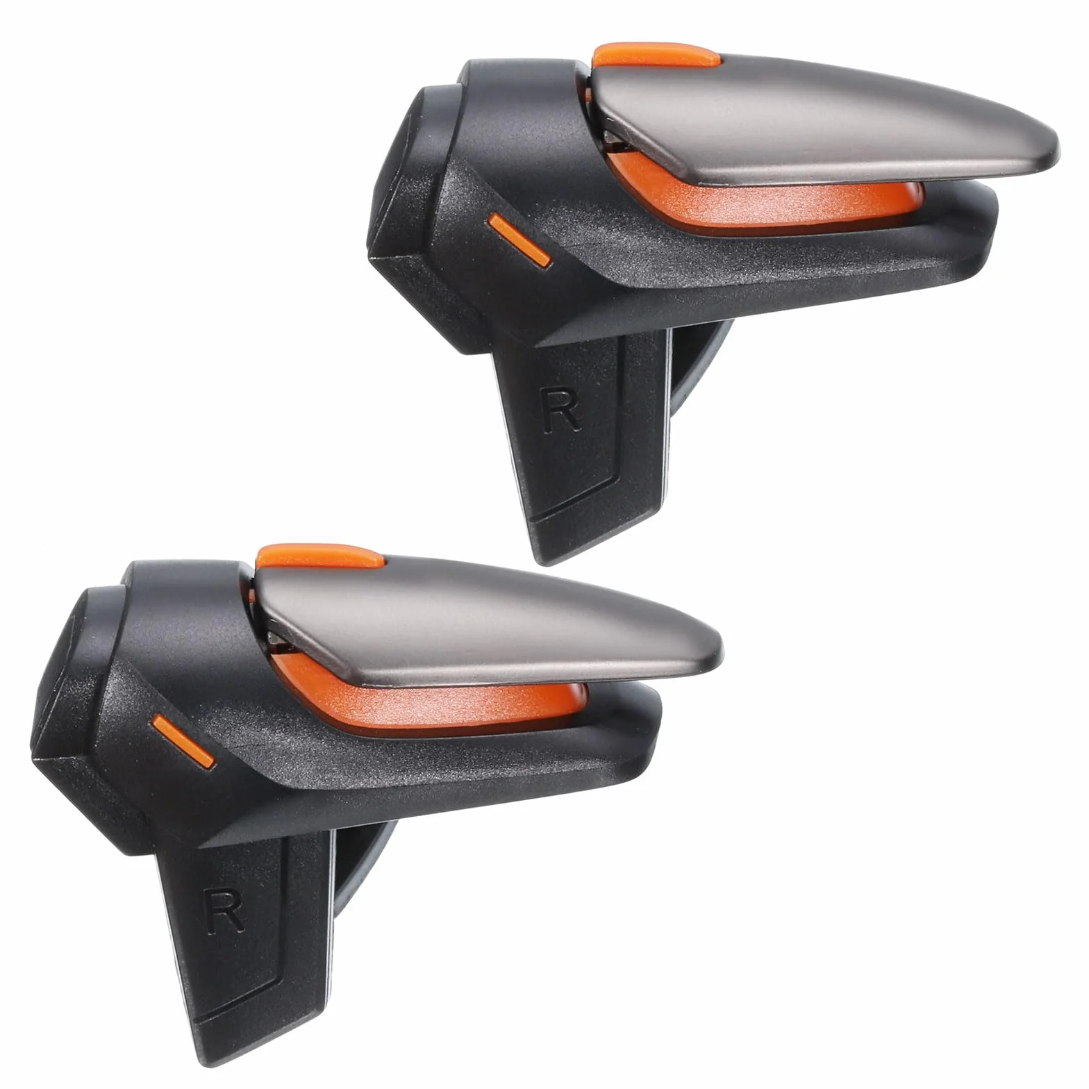 QUARKZMAN Gioco Grilletto Mobile Gioco Controller 1 Accoppia Singolo Sparo Fuoco Tasti Universale Sparatutto Sensibile per 4.7-6.5" Cellulare Telefono