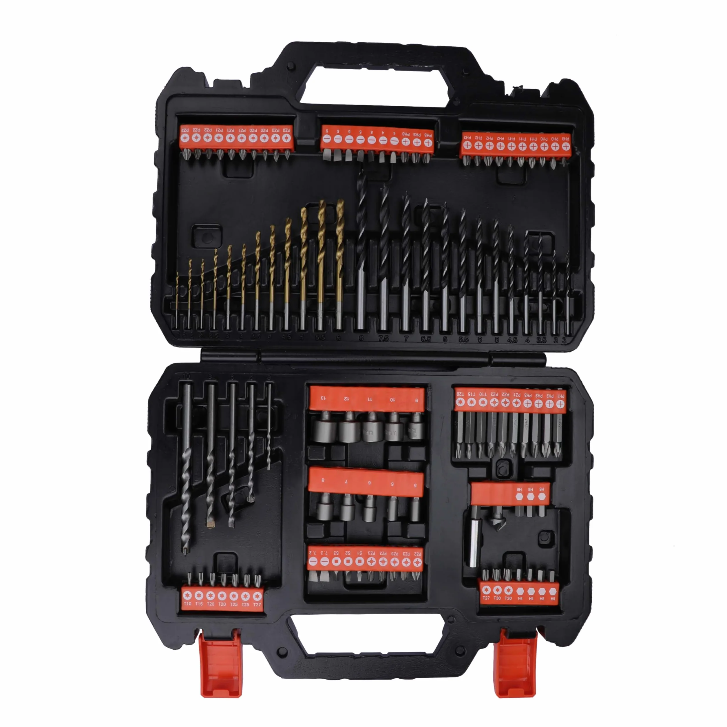 BLACK+DECKER A7200-XJ Set 109 Pezzi Punte Trapano Forare Avvitare