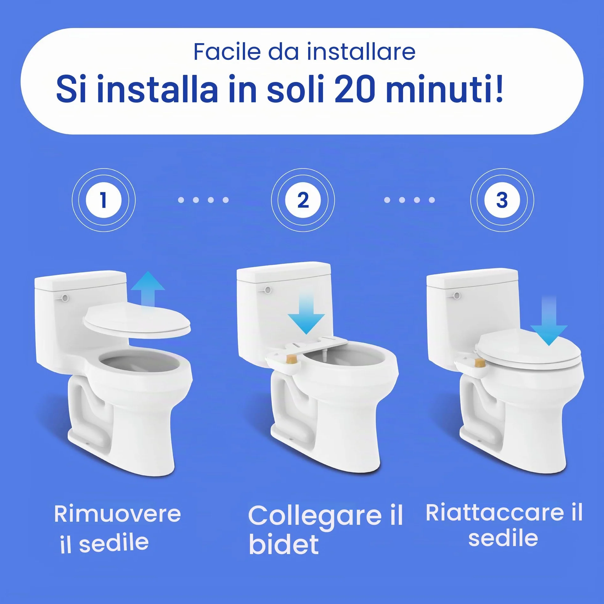 Sedile bidet non elettrico Basic 9
