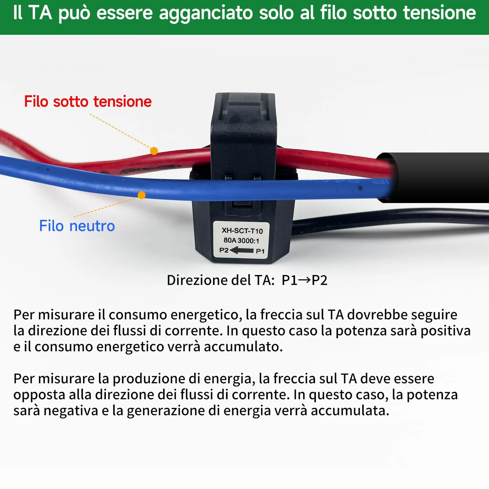 OWON Tuya Smart Home - Monitor di energia Wi-Fi a 3 fasi, misuratore di potenza bidirezionale a 1 o 3 fasi con 3 morsetti da 120A, misurazione solare/netta, misuratore di energia elettrica in tempo
