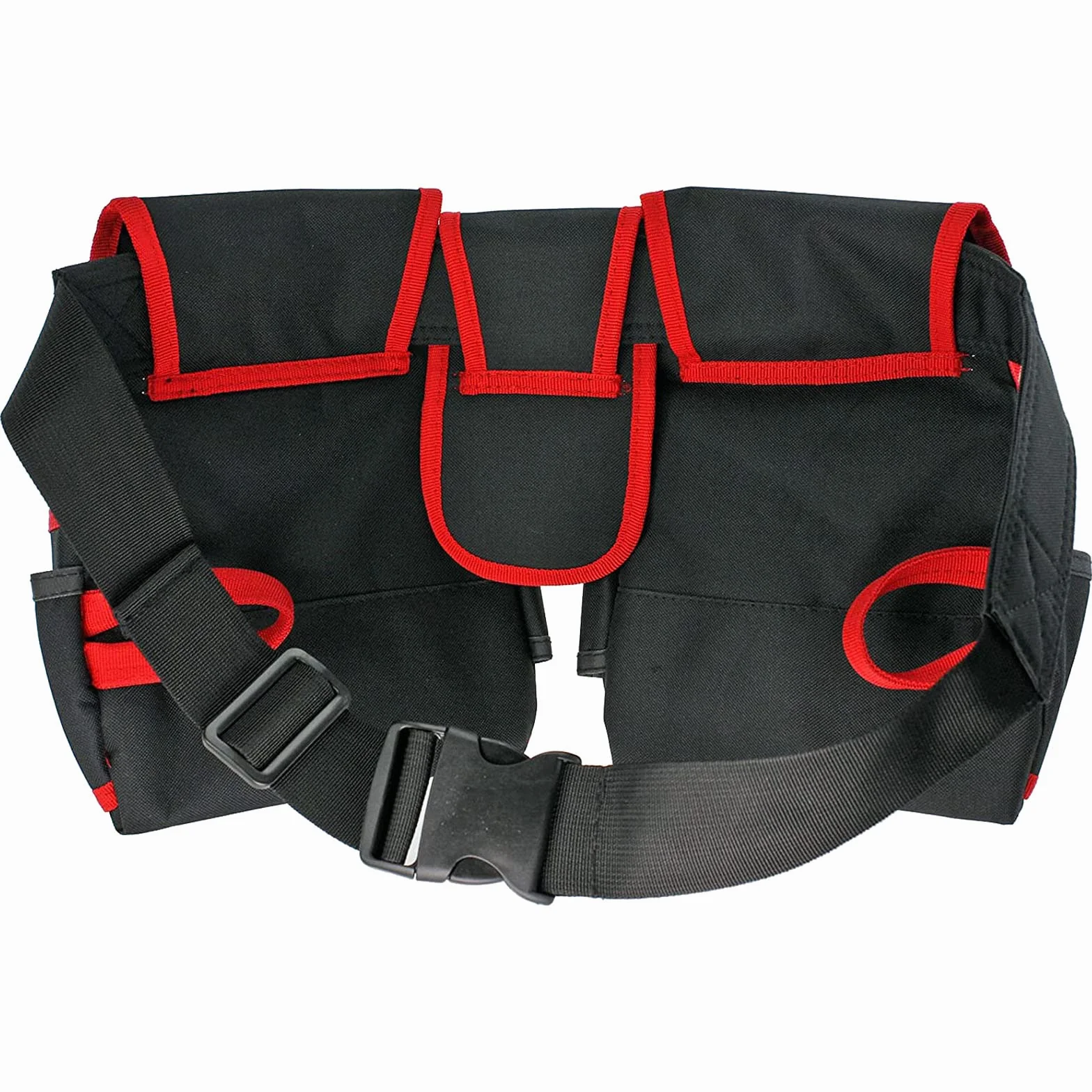 Cintura Doppia Resistente 20 Tasche Attrezzi Falegname Marsupio Chiodi