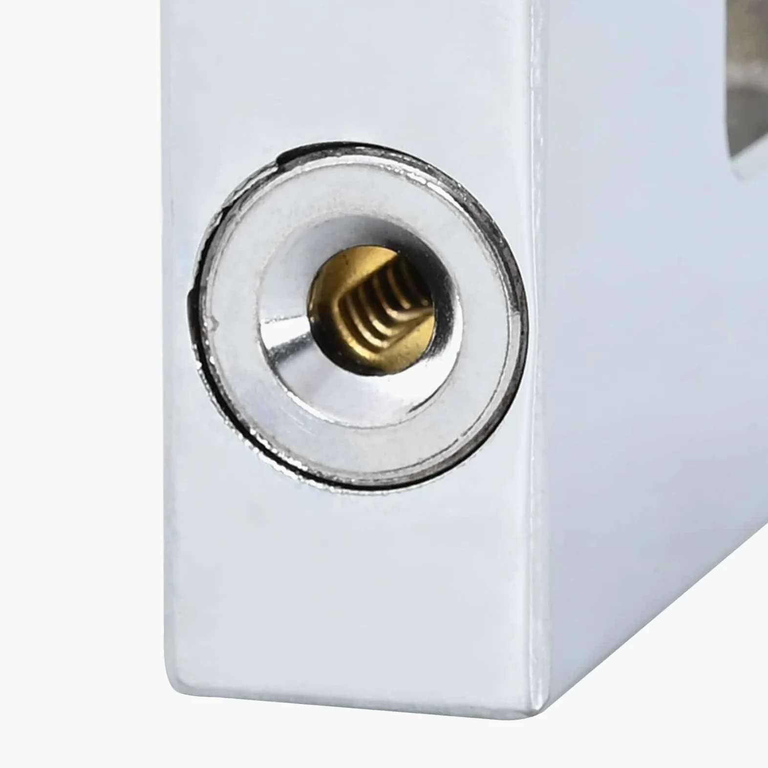 Lucchetto in acciaio, 2 pezzi, argento con 6 chiavi, resistente alle intemperie e alla corrosione, serratura per porta, cancello, armadio, giardino, garage, protezione antifurto, multiuso
