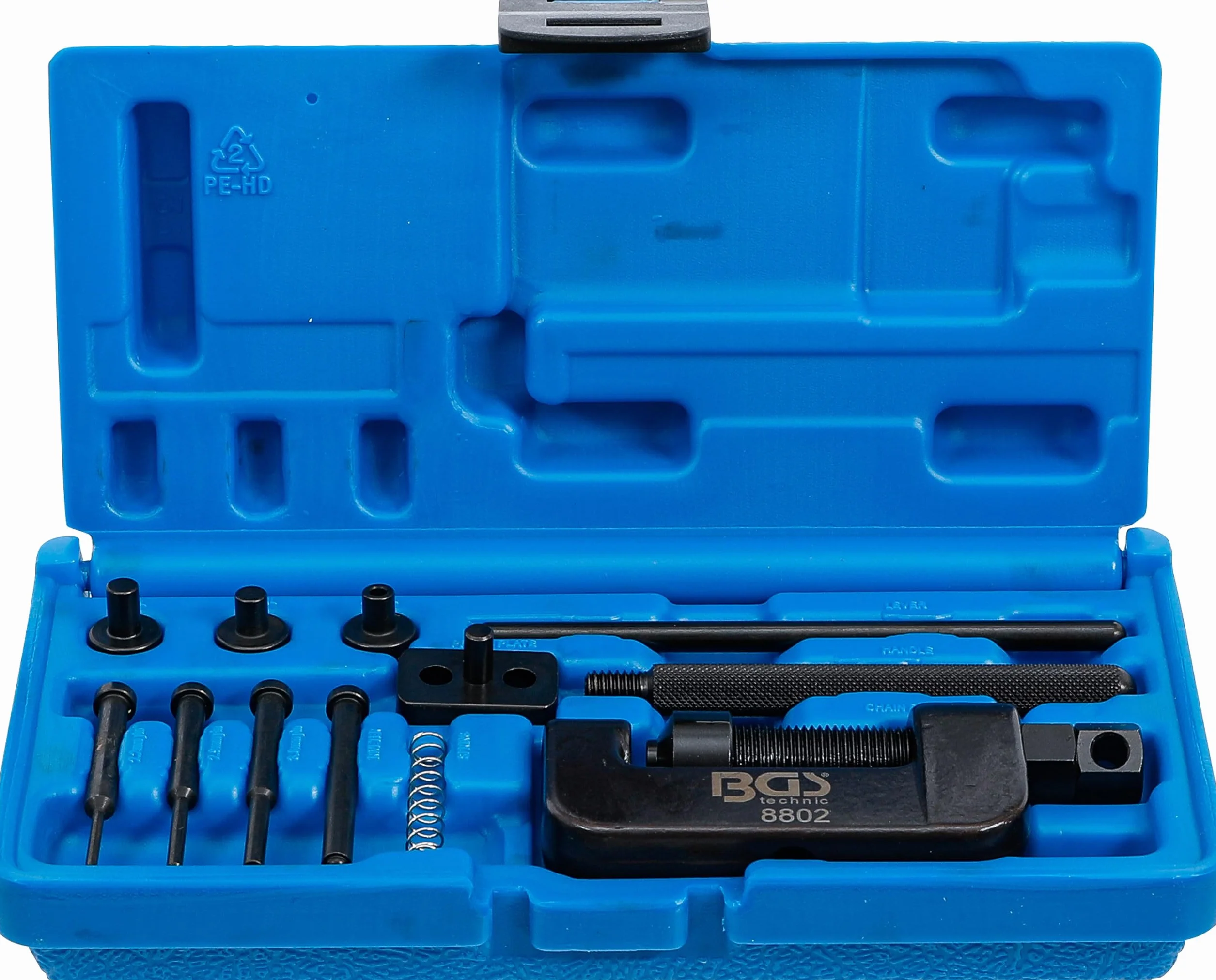 BGS 8802 Utensile per rivettare per catene motoveicoli