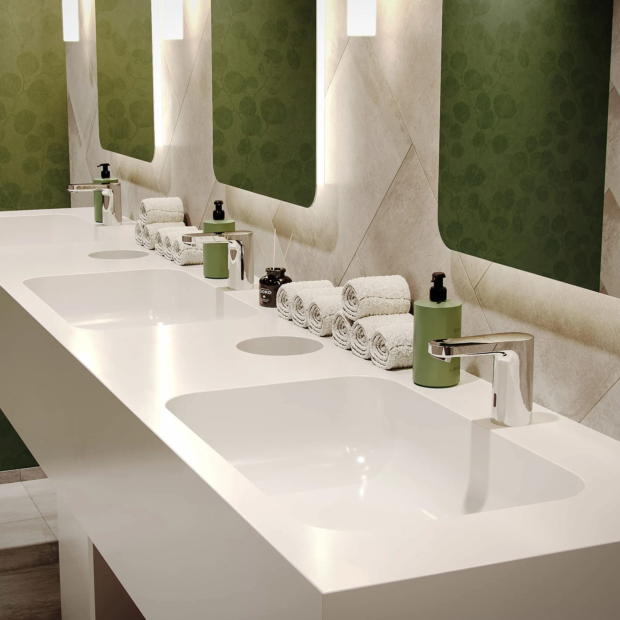 hansgrohe Vernis Blend Miscelatore Elettronico Lavabo Cromo Batteria
