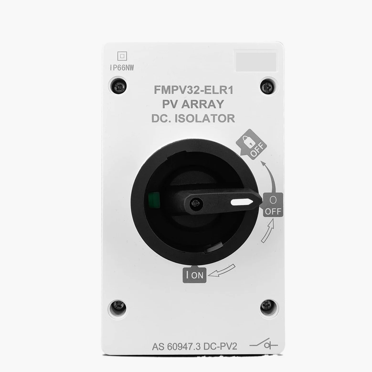 Isolatore PV DC 1200V 32A M25 Fori filettati Interruttore rotativo solare sezionatore fotovoltaico esterno 1 pz