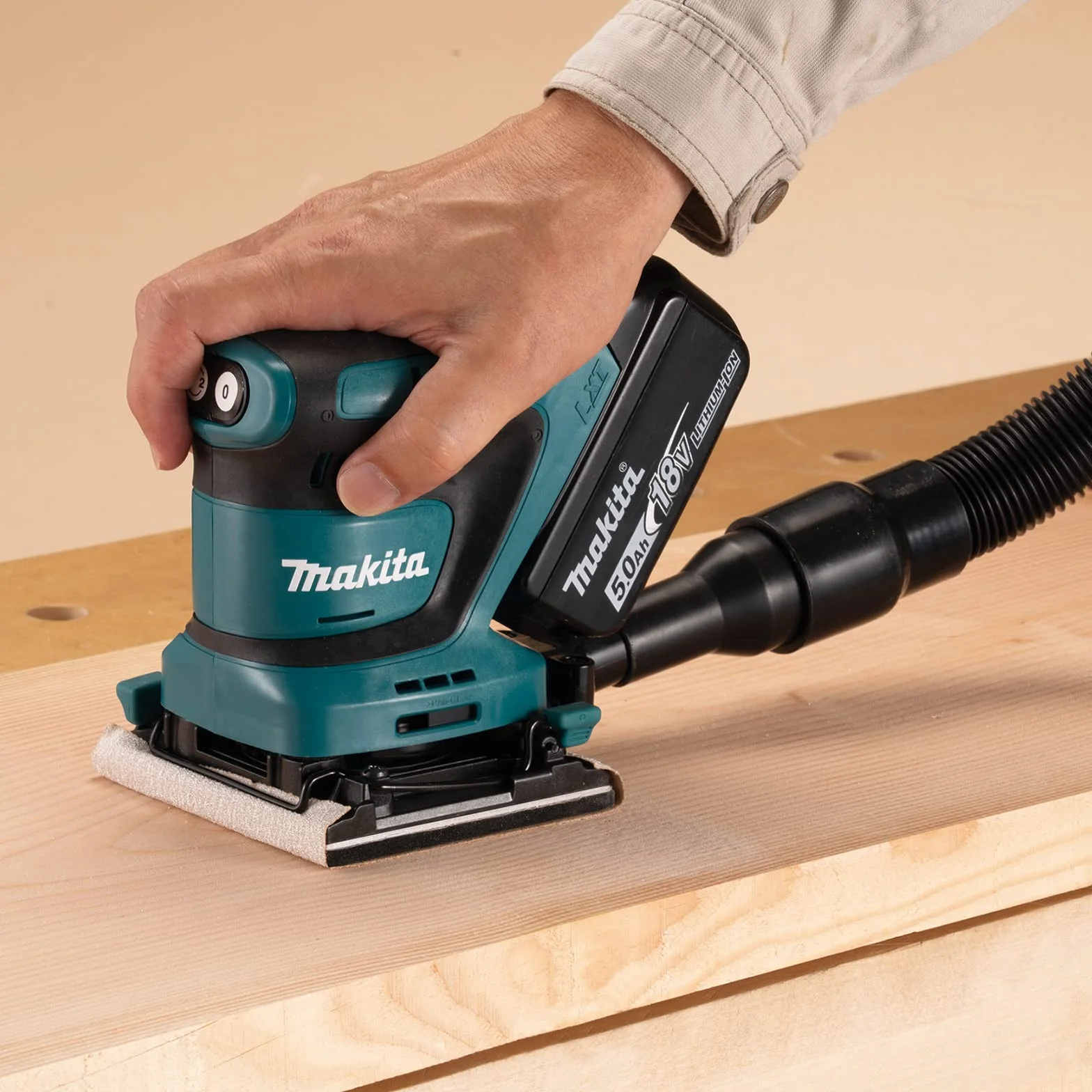 Makita DBO480Z Levigatrice per finitura LXT 18 V