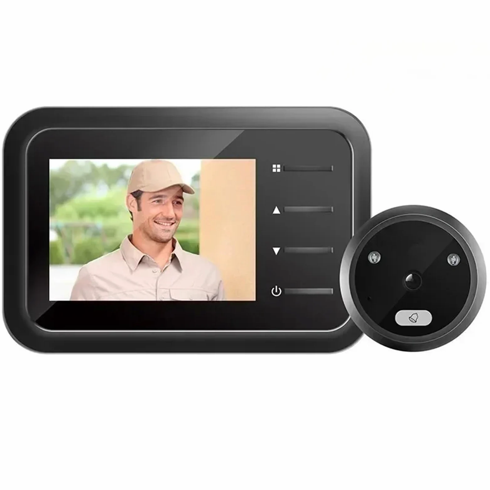 Videocamera per campanello, Videocitofono con telecamera, registrazione automatica, suoneria elettronica, visione notturna, spioncino digitale, sicurezza domestica ,Sistema di sicurezza domestica