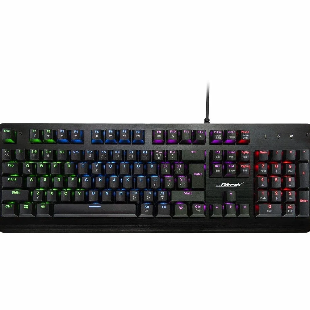 INTER TECH TECLADO (ALEMAN) NITROX NK-2000ME