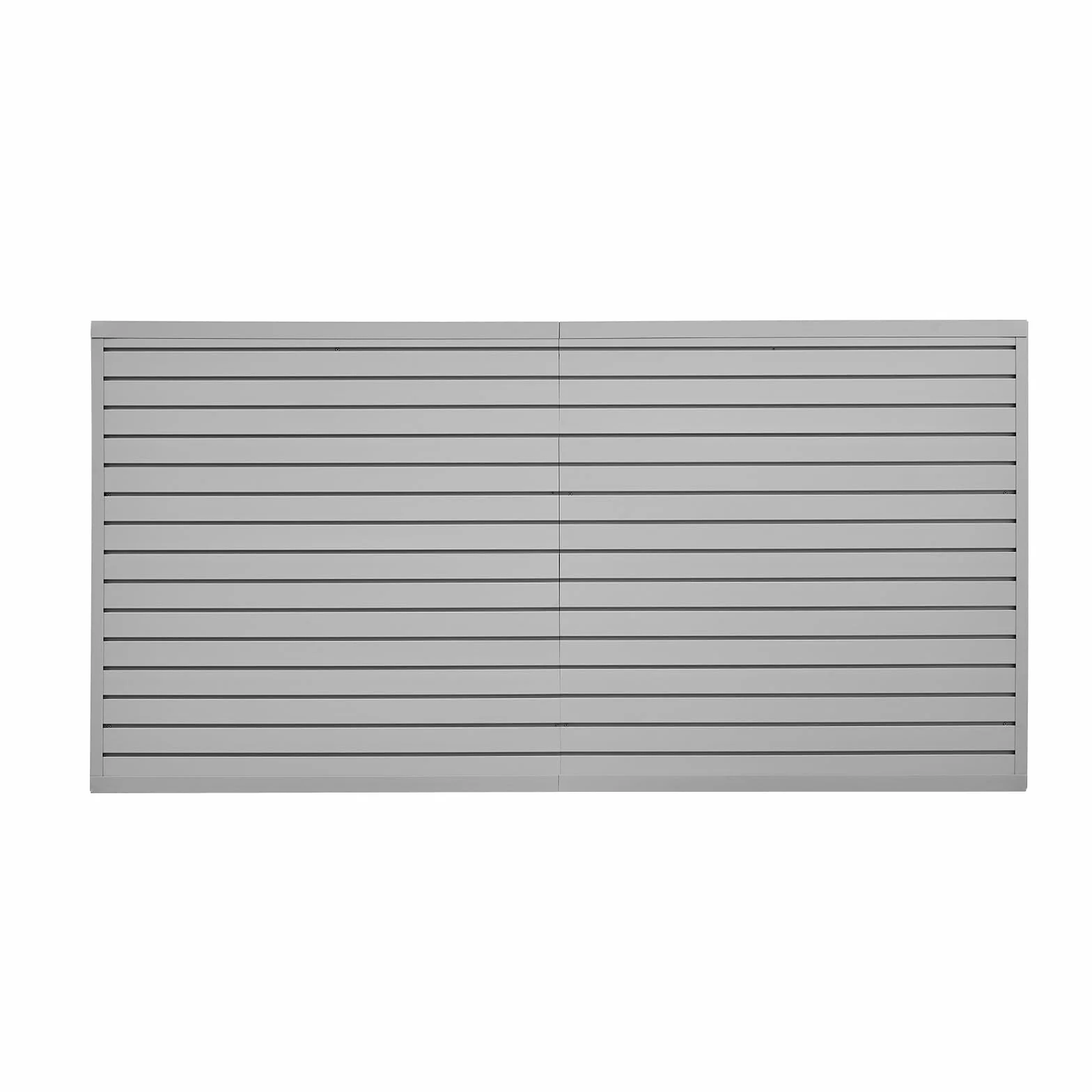 VEVOR Pannelli per Pareti a Doghe Modulari Grigio 1225 x 2450 x 20 mm