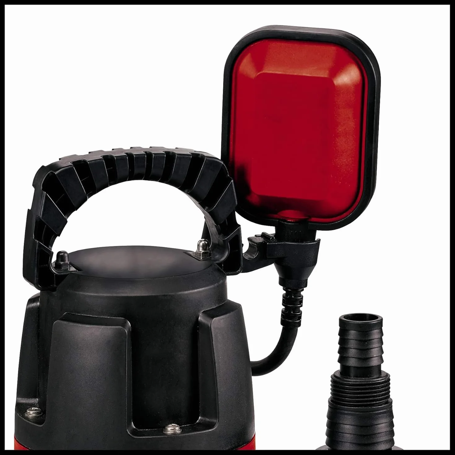 Einhell GC-SP 3580 LL Pompa immersione acque chiare fondo piatto (350 W, portata max 8000 L/h, prevalenza 7.5 m, immersione max 7m, aspirazione fino a 1 mm)