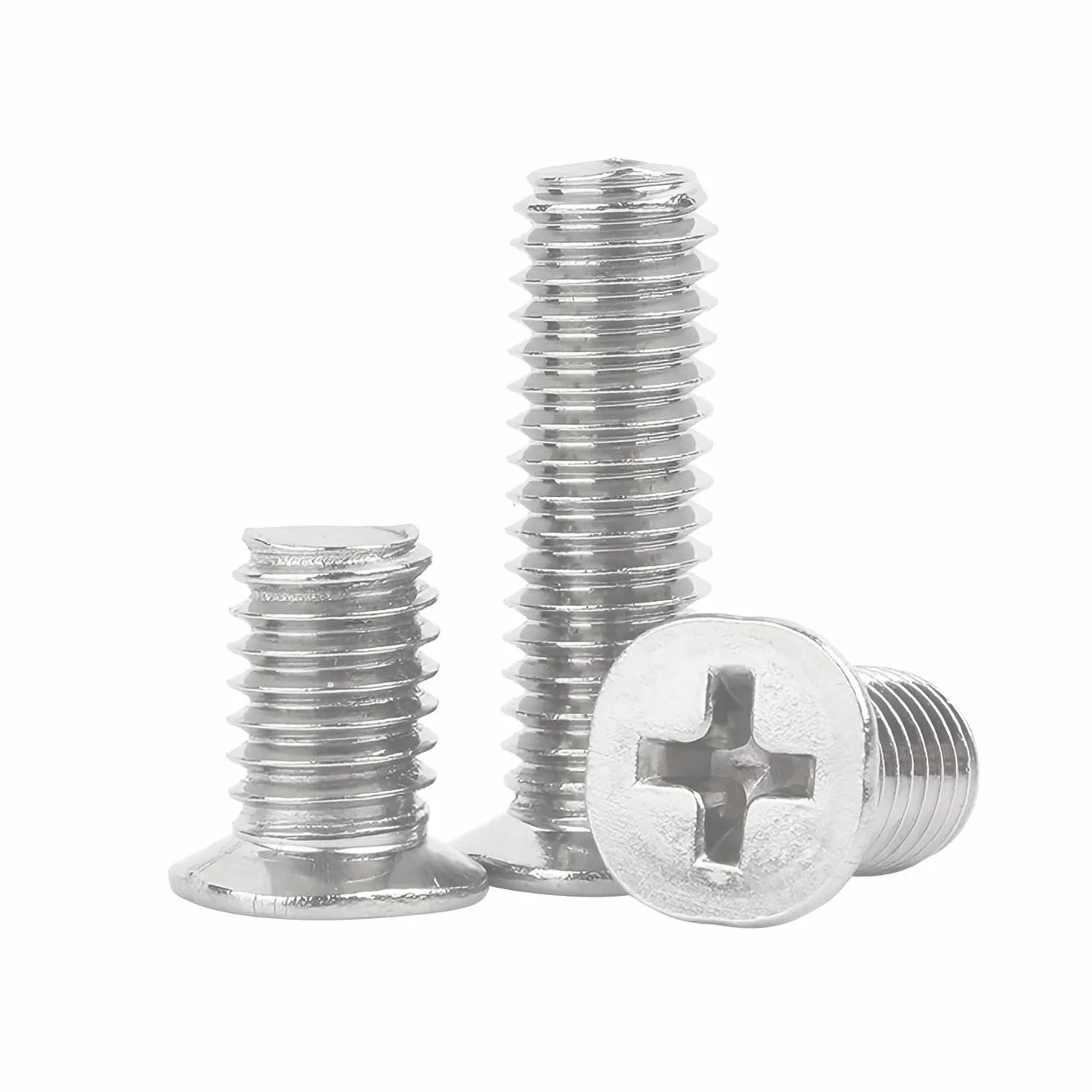 Viti a Testa Svasata M3x6mm Acciaio Inossidabile Phillips 20 Pezzi