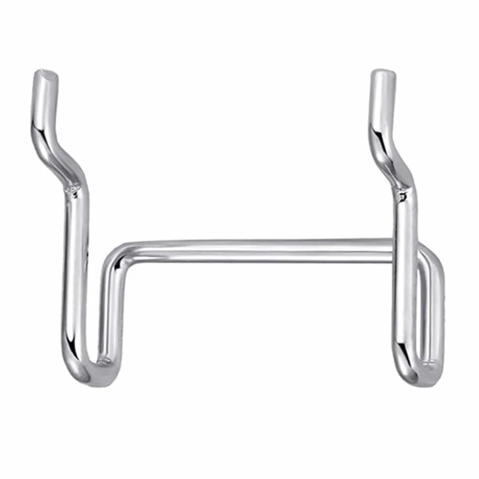 Ganci per pannello forato in metallo 5 cm accessori per garage officina