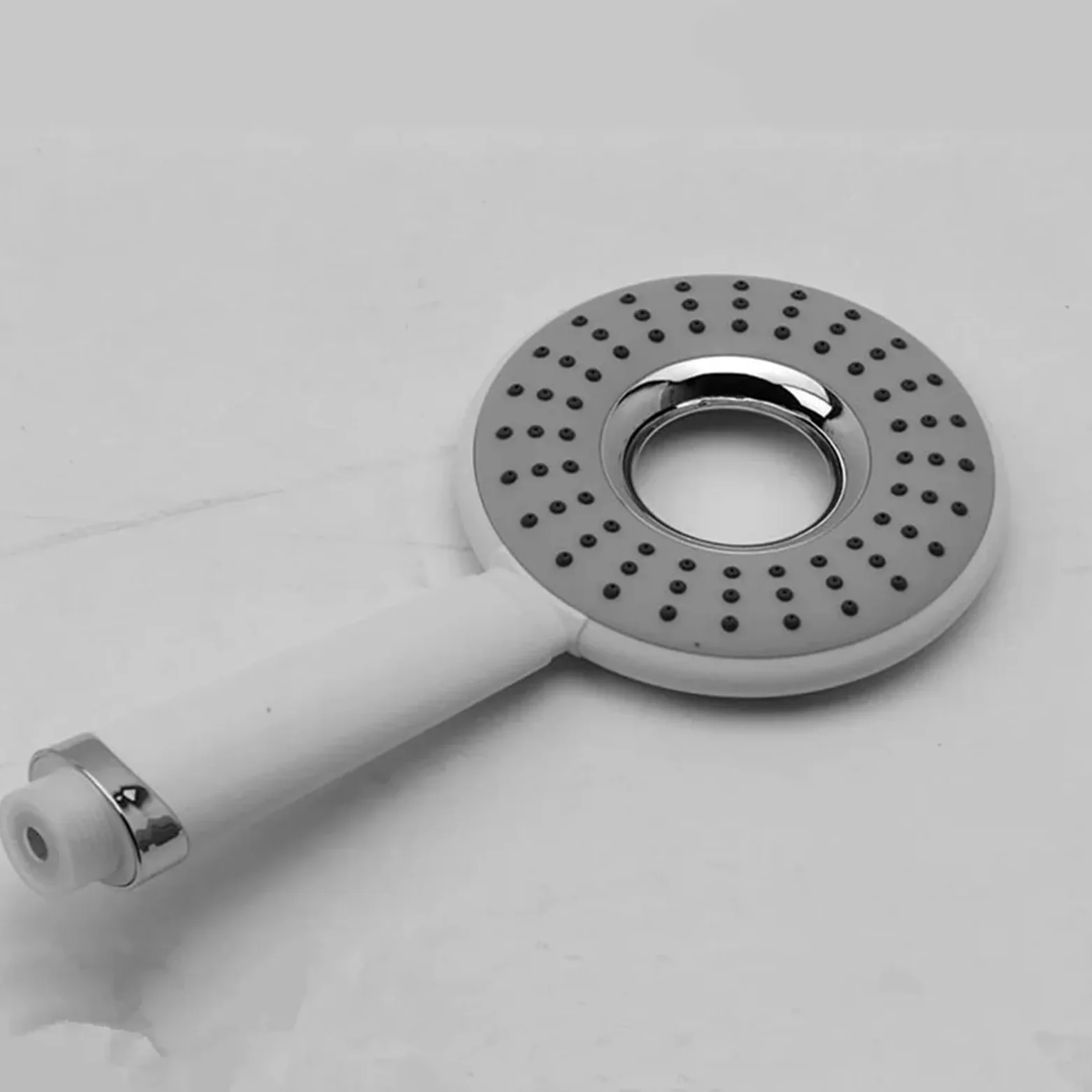 2 pezzi soffione bagno a pioggia accessori for il ad alta pressione ugello spruzzo a for risparmio idrico per Bagno(White)