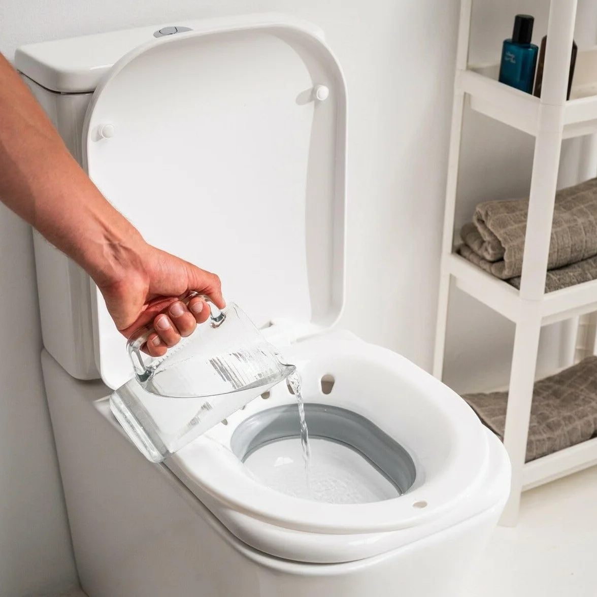 InnovaGoods Bidet Pieghevole Portatile per WC
