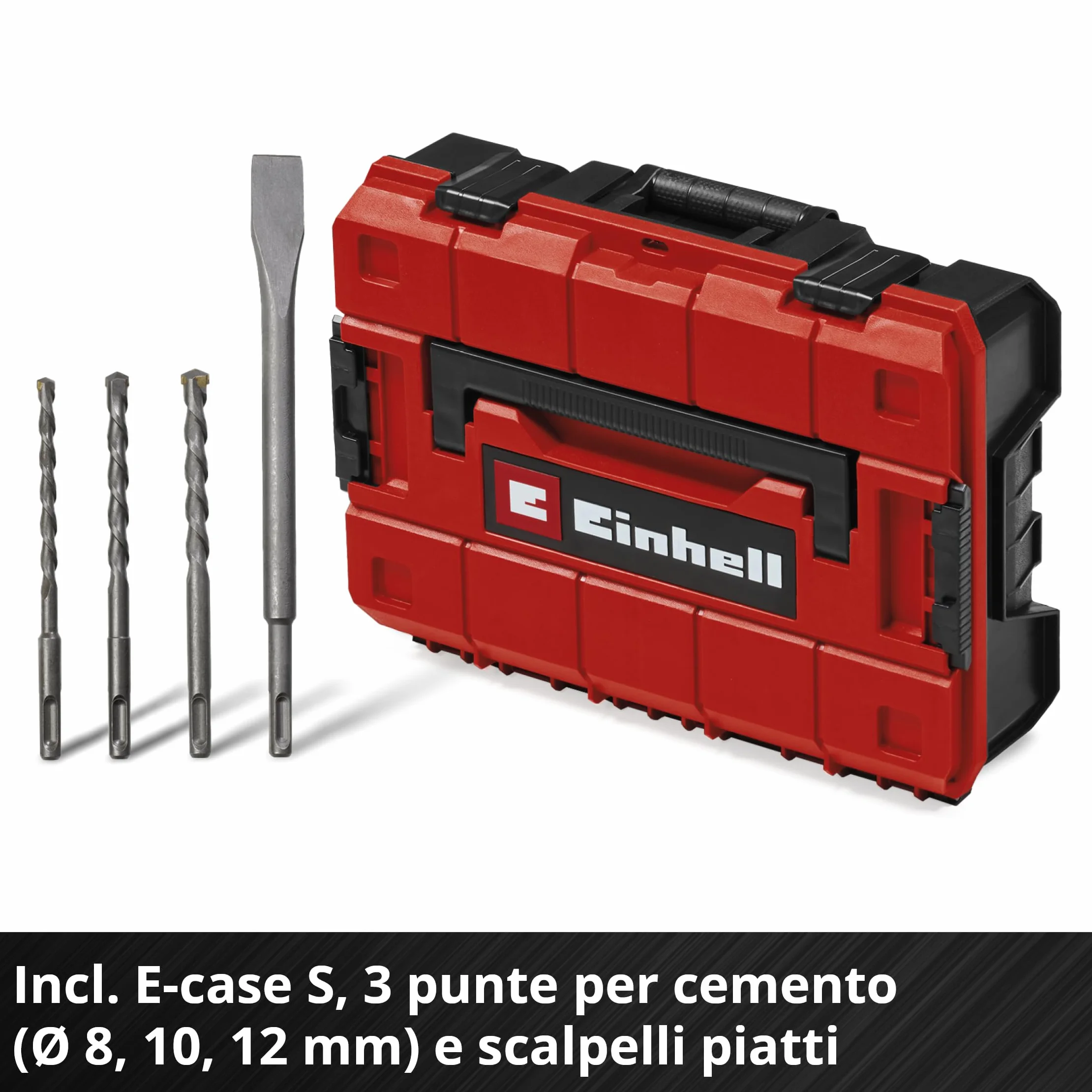 Einhell Professional Tassellatore TP-HD 18/28 Li BL 18 V Brushless 3 J SDS-plus 4 funzioni Power X-Change