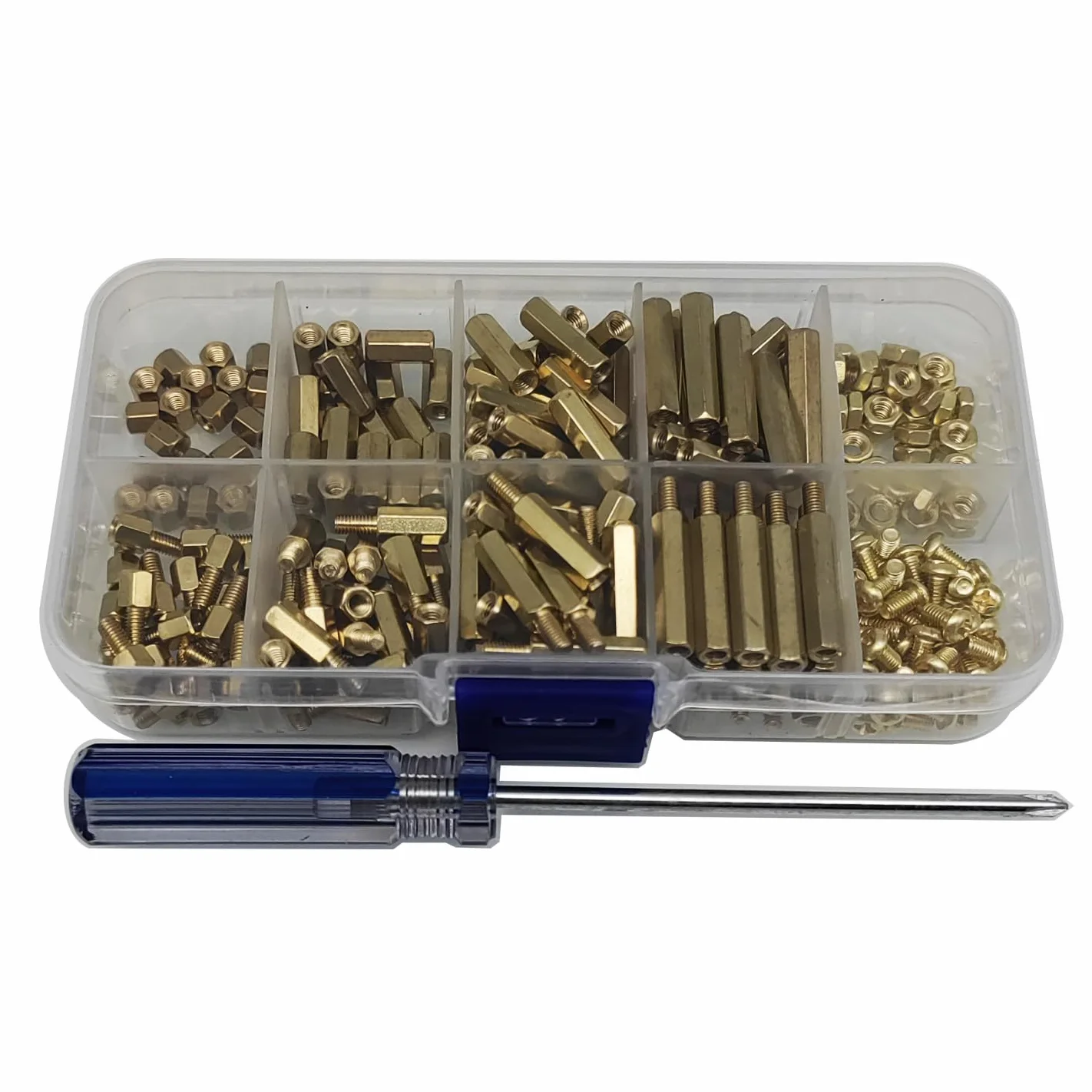 Kit Distanziatore Esagonale M3 Ottone 240 Pezzi per PCB Scheda Madre