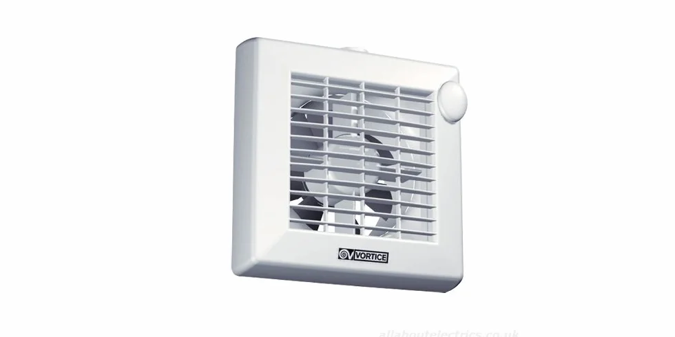 Vortice 11321 Punto Aspiratore Aeratore Elicoidale M 120/5" A, Bianco