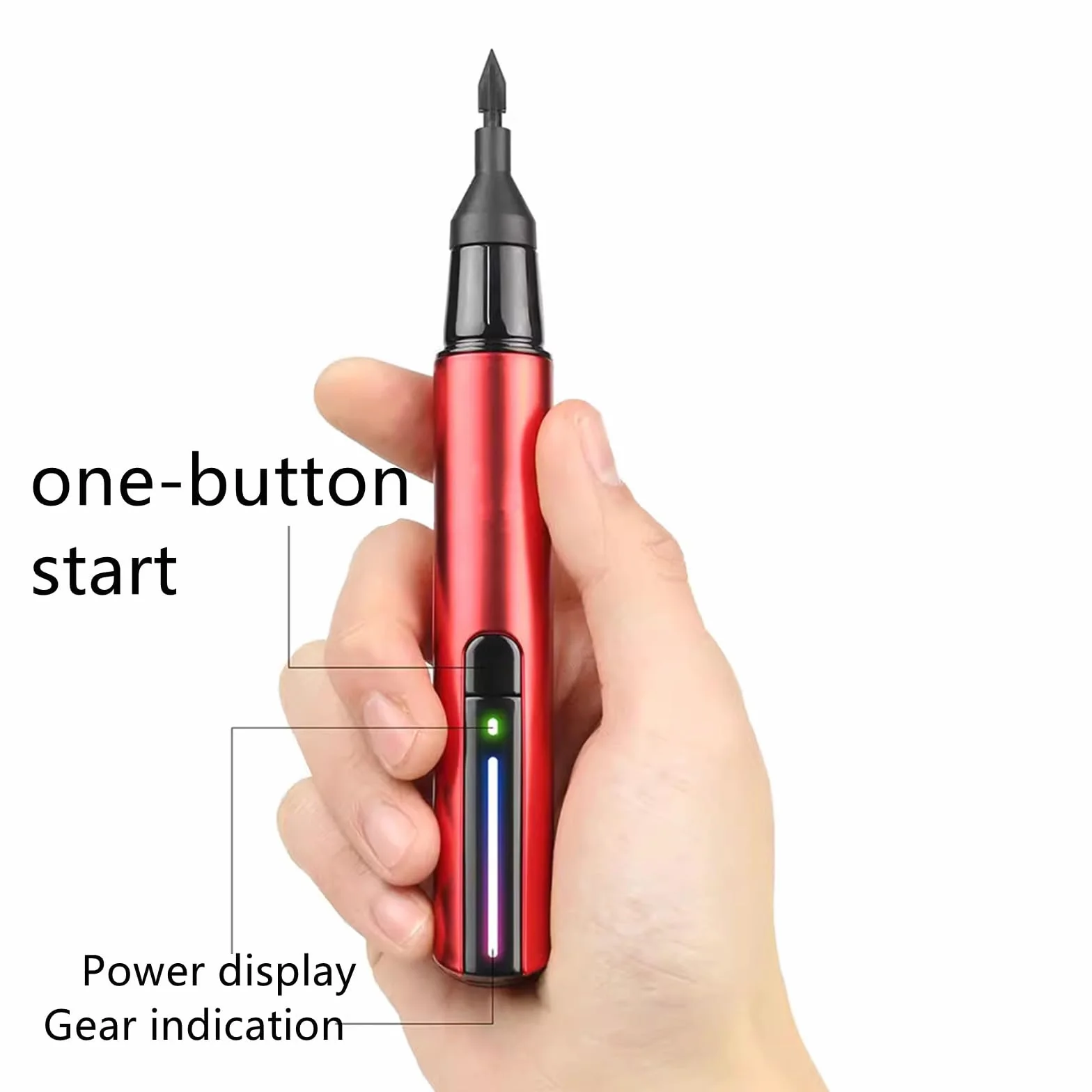 Penna abrasiva portatile elettrica micro levigatura per hobby modellismo fai da te