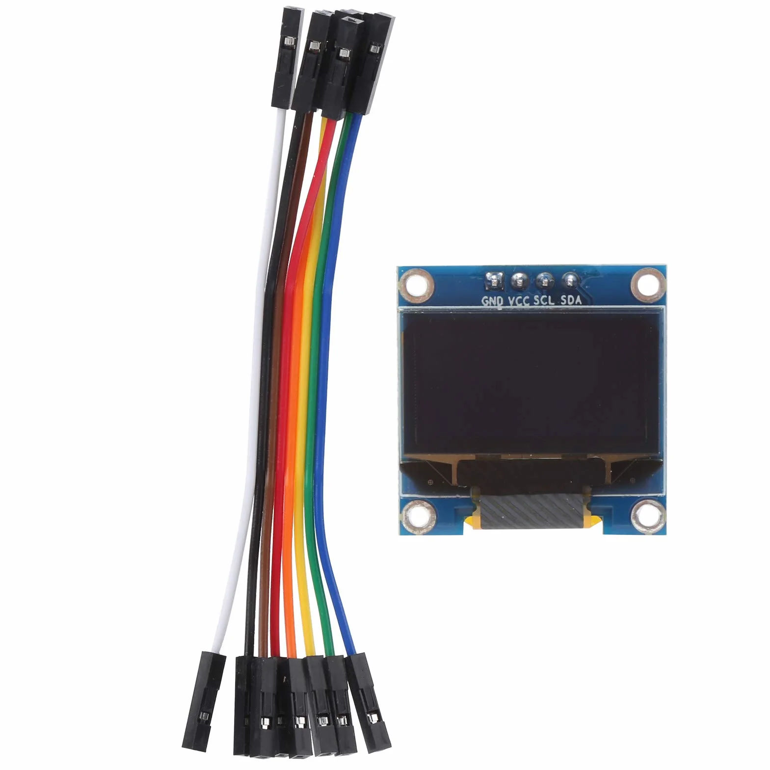 Dilwe Mini sintonizzatore Automatico per Antenna ATU-100, Scheda sintonizzatore Antenna 400mA con Schermo finito, Kit Fai-da-Te componenti Tester Antenna