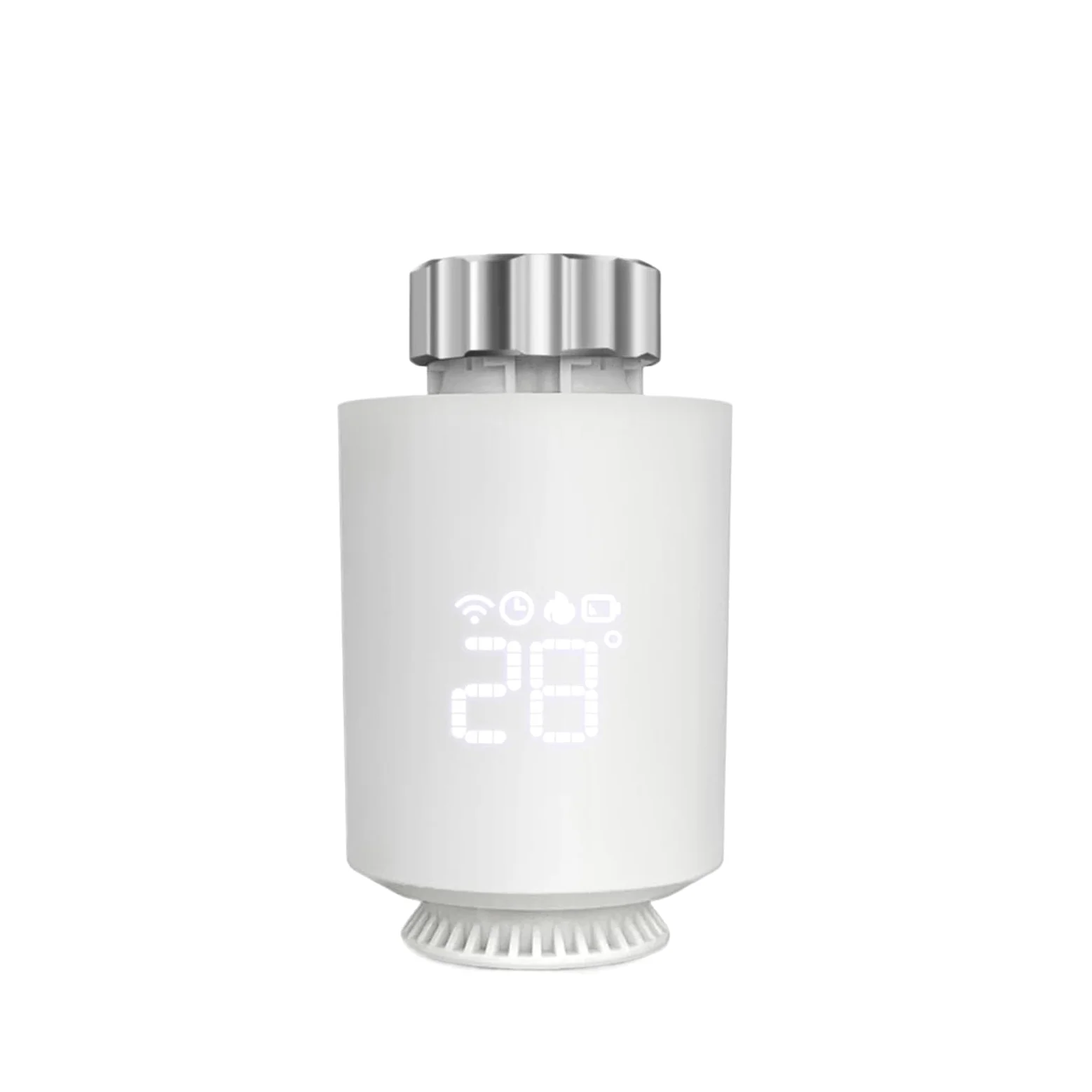 Attuatore For Radiatore Termostato Smart TRV Valvola Termostatica Regolatore Di Temperatura Supporto Risparmia Sui Costi Di Riscaldamento Energetico(TRV 1pcs)