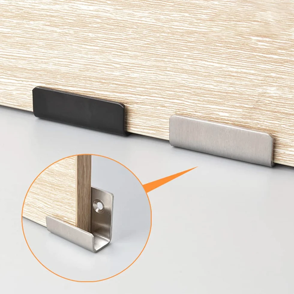 Staffa a U Ganci Muro Espositore per Piastrelle Ceramica Gancio Metallo XL Nero 8 Pezzi