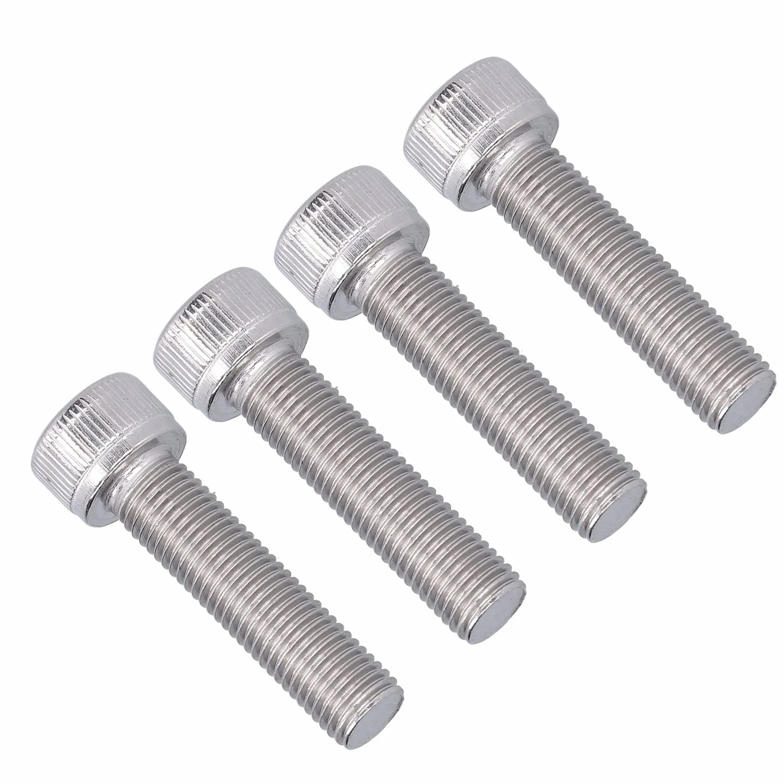 Bullone Esagonale M10x1,25 A2 Acciaio Inossidabile Vite a Passo Fine M10*40 4 Pezzi