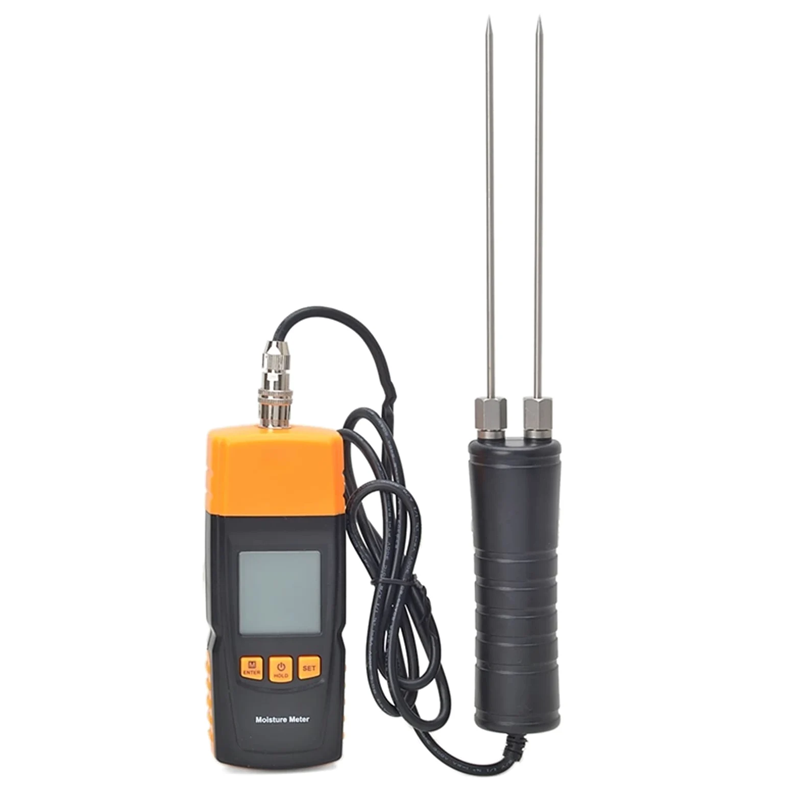 Tester del rivelatore di umidità Digitale Portatile del misuratore di umidità del Legno