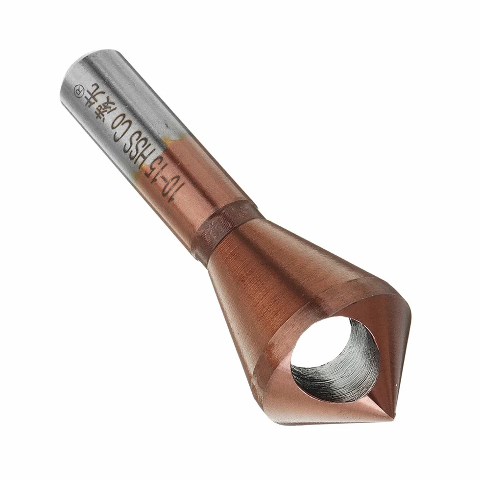 EsportsMJJ M35 Cobalto Svasatura Trapano Bit 10-15Mm Sbavatura Punta Smussatura