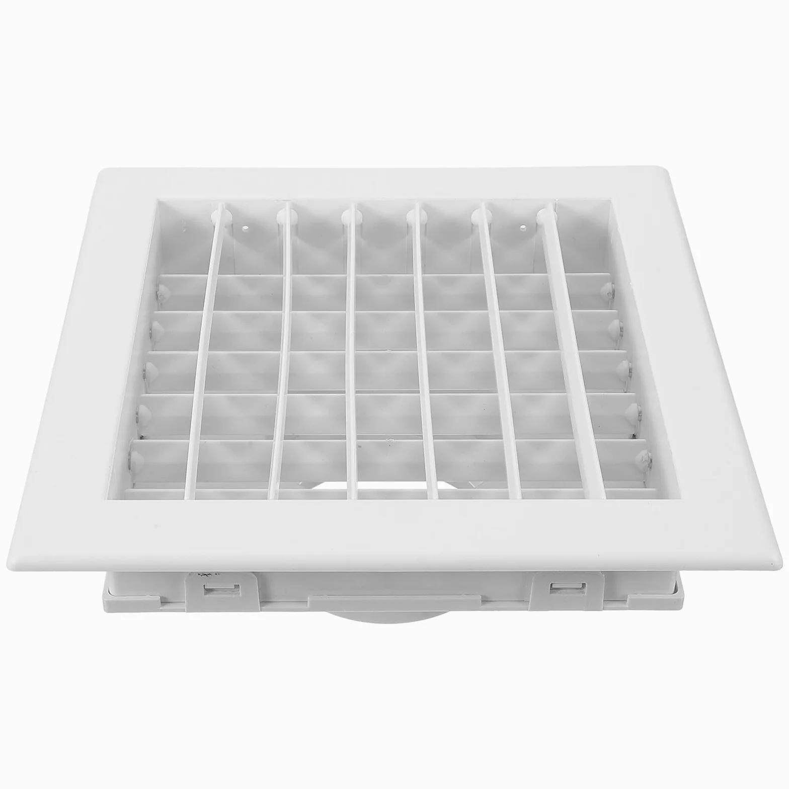 Griglia di Ventilazione Rotonda Bianca in Abs per Climatizzatore | Aerazione Tonda, Copertura della Presa d Aria Soffitto, Vacanze Estive, Facile da Pulire