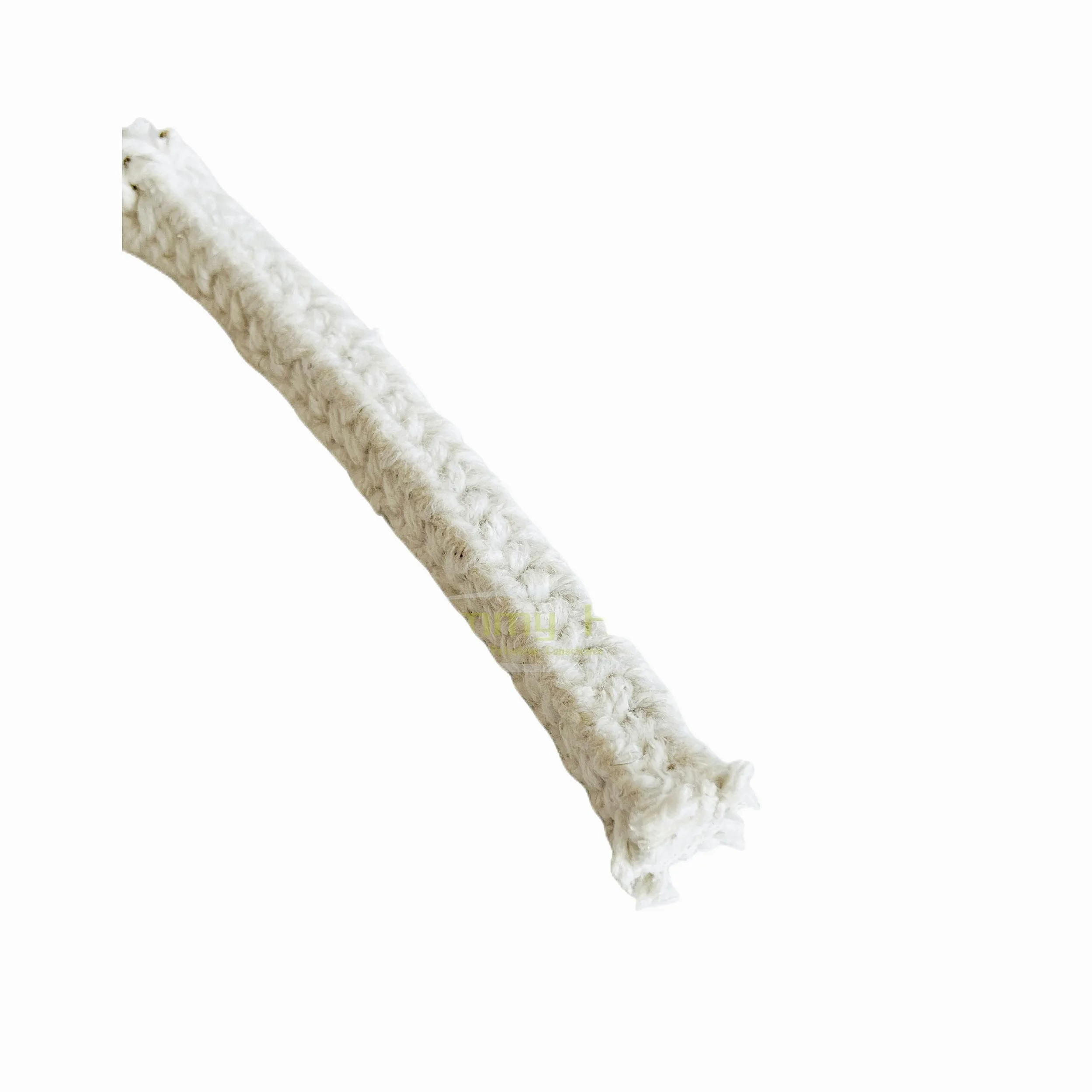 Nastro in fibra ceramica per confezionamento di pressacavi ad alta e bassa temperatura, isolamento ignifugo da 5 m, per sigillatura industriale e uso ad alta temperatura (24 mm x 24 mm)