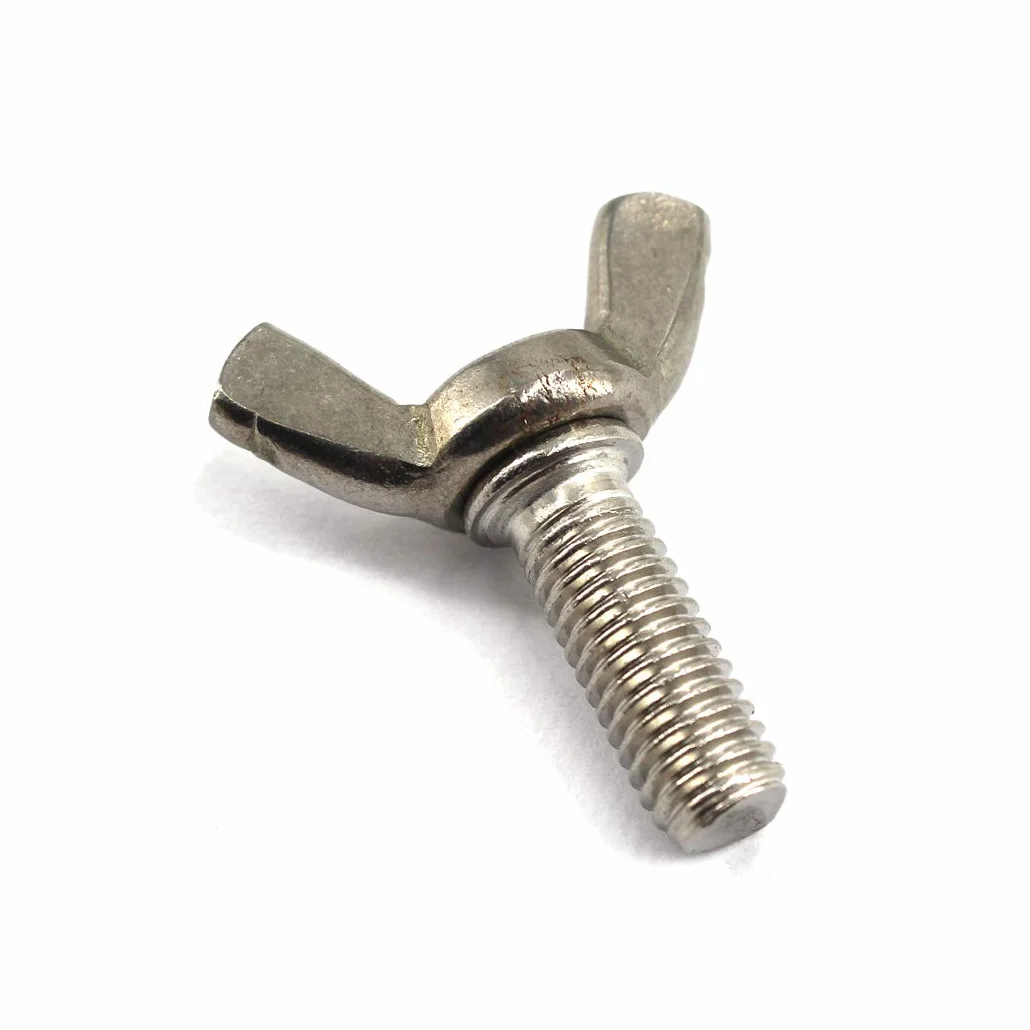 Bullone a farfalla M3 in acciaio inox 304 confezione da 30