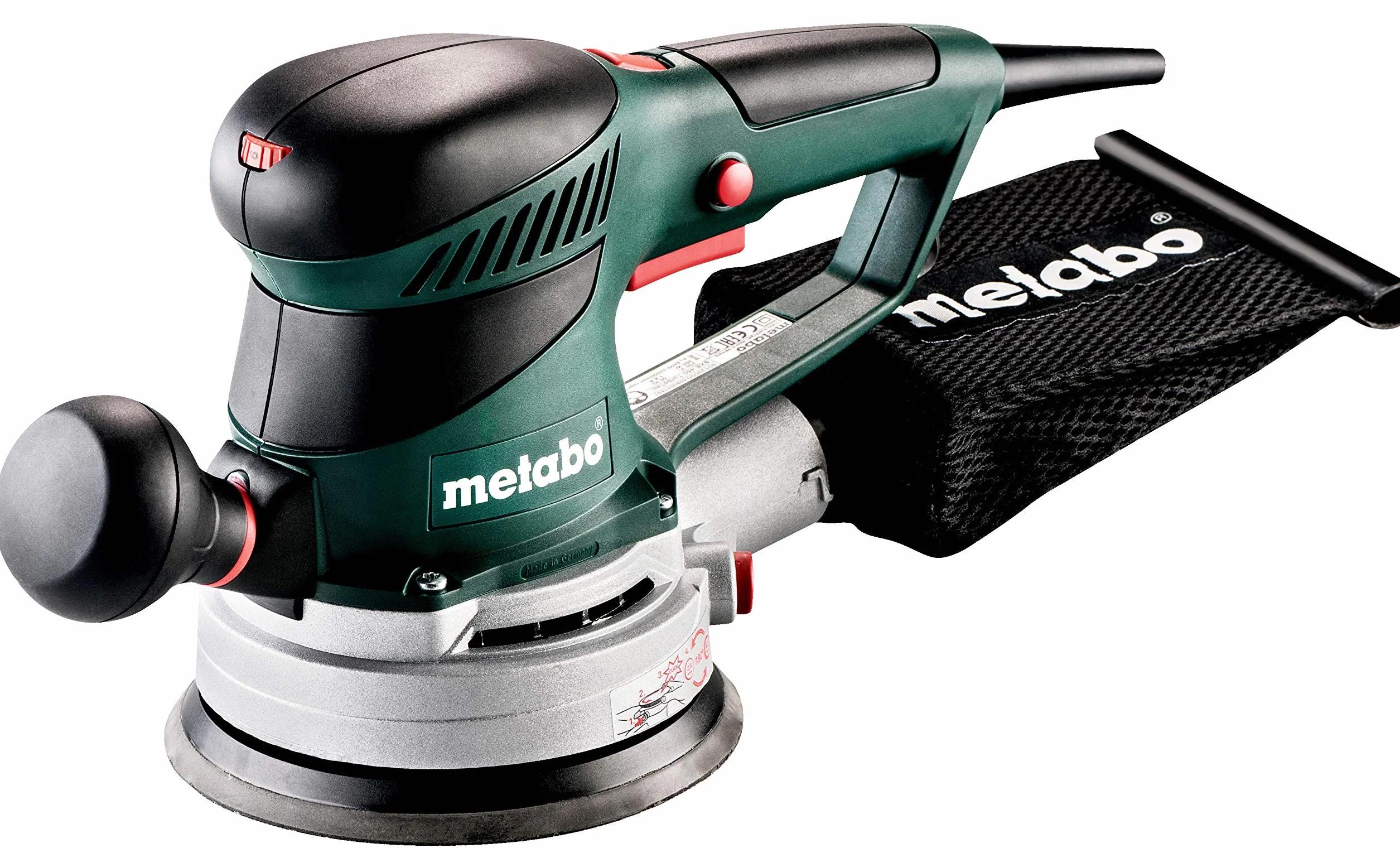 Metabo 6.00129.00 SXE 450 Turbotec - Levigatrice roto-orbitale elettronica
