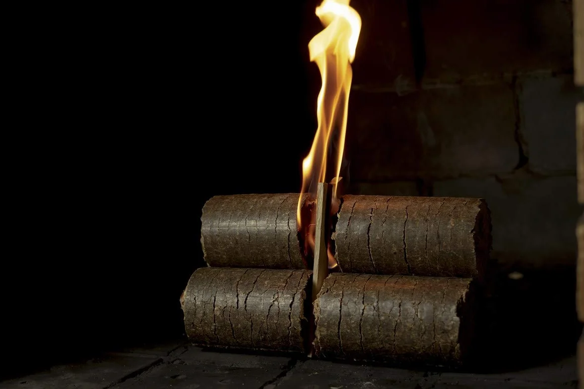 ECOMAX bricchette in legno per camino 6 kg