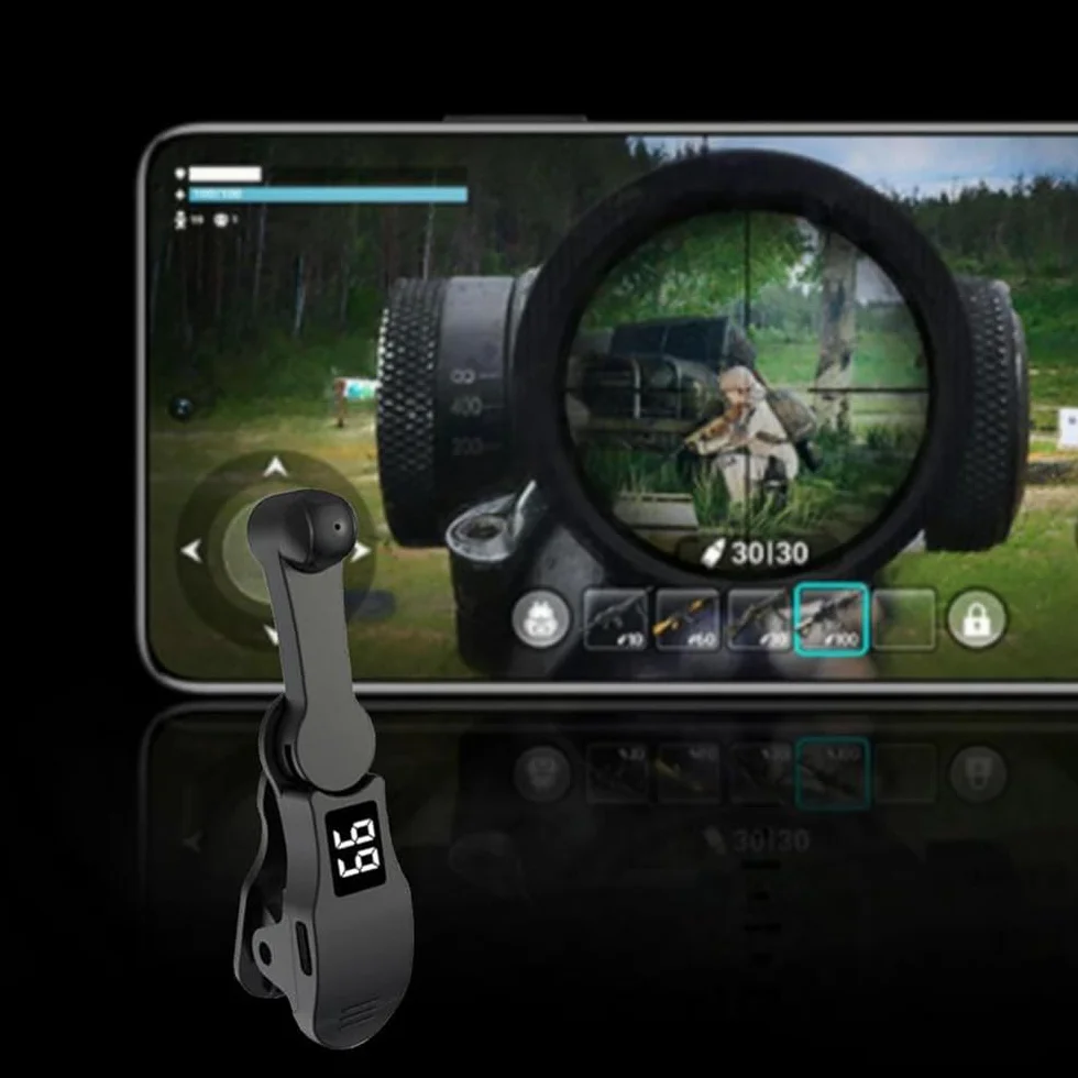 Schermo Clicker Automatico Per Le Applicazioni Del Telefono Video Live Streaming Gadget, Smartphone Game Screen Touch, Compatibile Per Android Per IOS, Android Per Tik Tok Live (Nero)