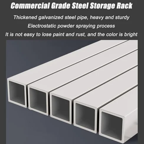 Mensole da parete – Scaffale resistente per garage, capannone, ufficio, cantina e officina, soluzione salvaspazio per strumenti e forniture