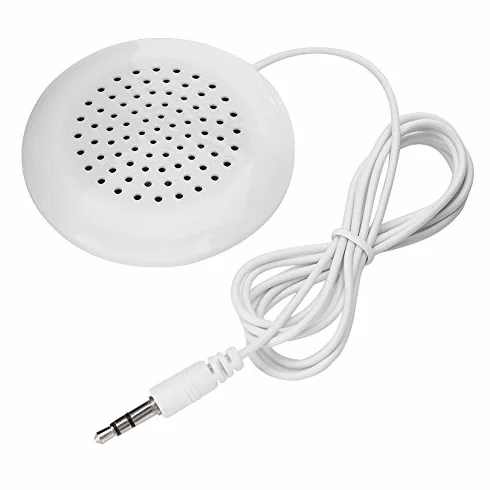 Akozon altoparlante del cuscino, nuovo fai-da-te 3,5 mm per telefono MP3 lettore CD portatile MP4