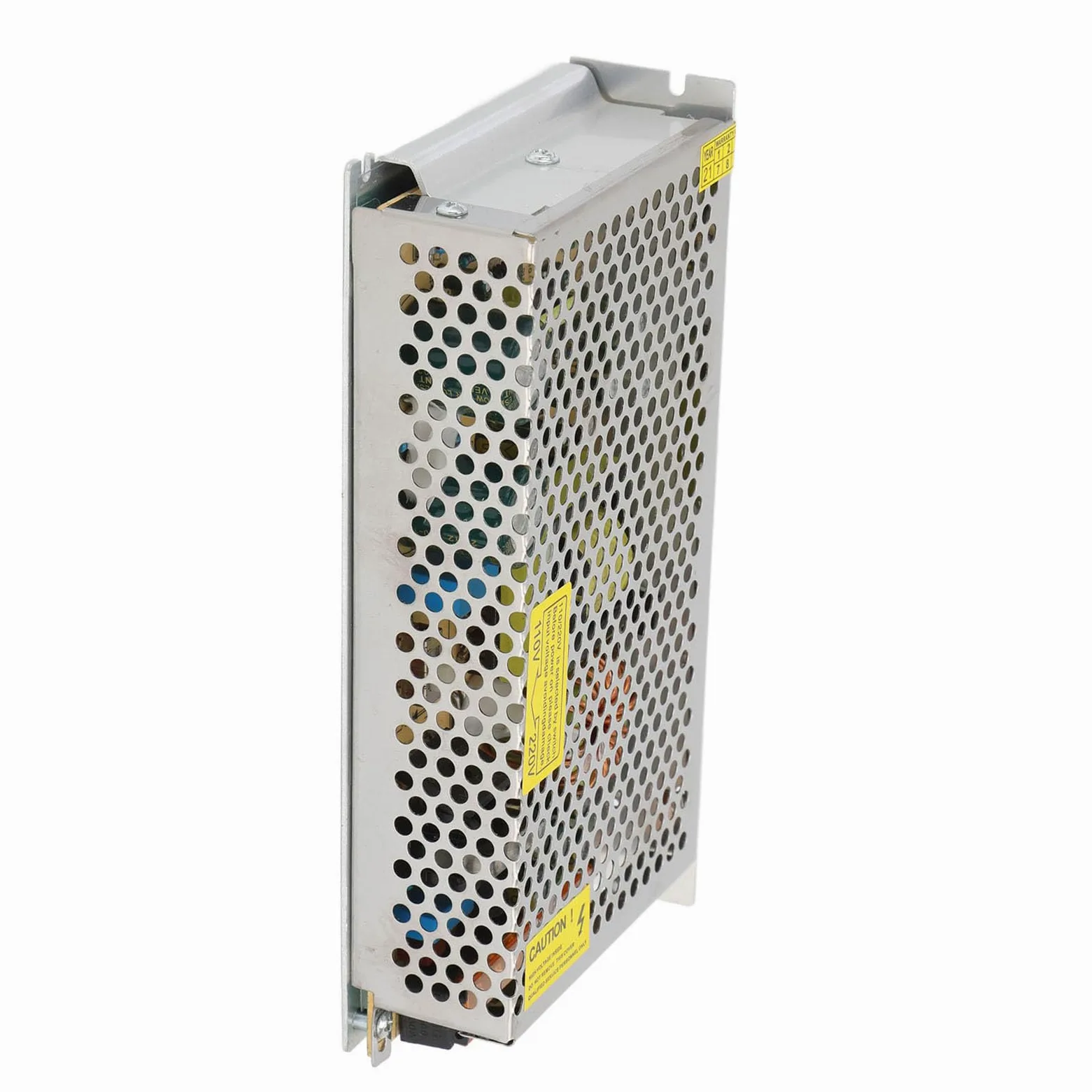 Ejoyous Alimentatore CC Trasformatore di Alimentazione in Lega di Alluminio da 110 V 220 V a 12 24 150 W con Protezione da Sovraccarico da Cortocircuito per Strisce LED Radio Computer Uso Interno